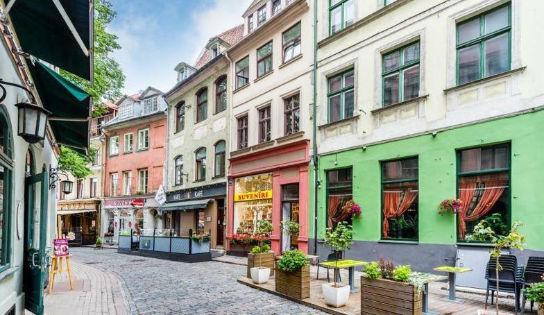 Doma Square Penthouse, In The Heart Of Old Town Lägenhet Riga Exteriör bild